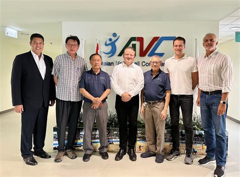 FIVB AND VOLLEYBALL WORLD OFFICIALS VISIT AVC HEADQUARTERS - Asian Volleyball Confederation