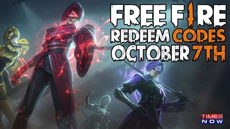 Hurry! All Working, Garena Free Fire redeem codes for 7th October 2022 ...