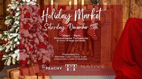 Annual Holiday Market at Promenade Temecula, Promenade Dr, Temecula, CA ...