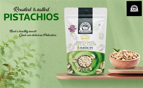 WONDERLAND FOODS Dry Fruits I American California Roasted & Salted ...