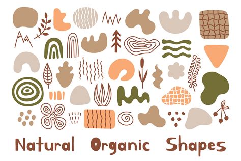 Natural Organic Shapes Graphic by Rin Green · Creative Fabrica