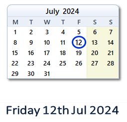 12 July 2024: History, News, Top X Posts & Day Info - IN