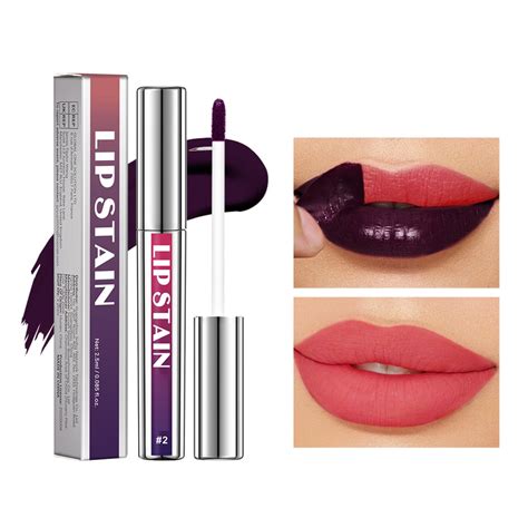 EKIDAZB Lip Tint Stain, Peel Off, Long-Lasting Natural Lip Tint, Shade #2 - Walmart.com
