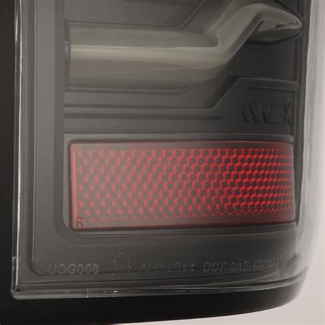 02-06 Dodge Ram 1500/03-06 Dodge Ram 2500/3500 Truck LUXX-Series LED Tail Lights Alpha-Black ...