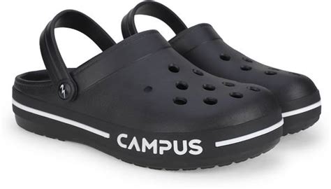 CAMPUS Men Black Clogs - Price History