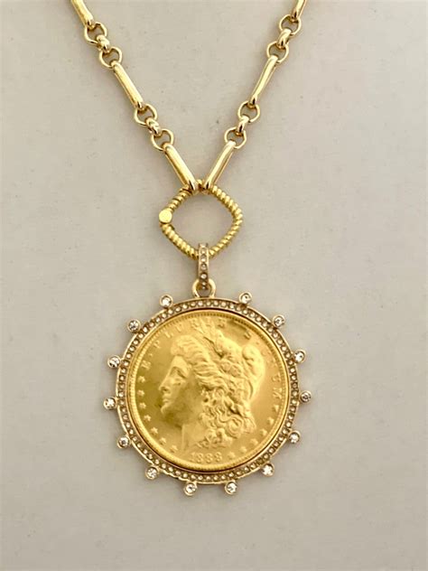 Old Gold Coin Necklace at Sarah Ayers blog