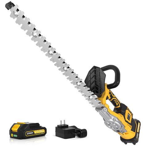 Amazon.com : Hedge Trimmer Cordless(Battery & Charger Included ...