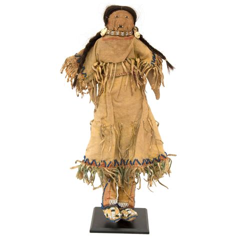 Antique Native American Doll, Southern Cheyenne (Plains), 19th Century ...