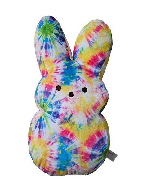 Buy PEEPS Plush Bunny 17 Solid Jumbo Plush Easter Collectible (Tie Dye ...