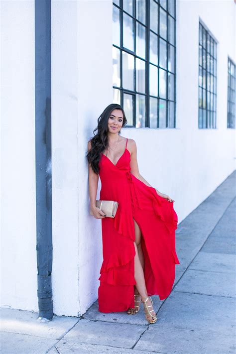 Stunning Red Dress for Wedding Guests | With Love From Kat | Red wedding dresses, Wedding ...