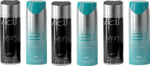 CFS 3 Man Only Black and 3 21 Club Ice Water Deodorant Body Spray 200ML ...