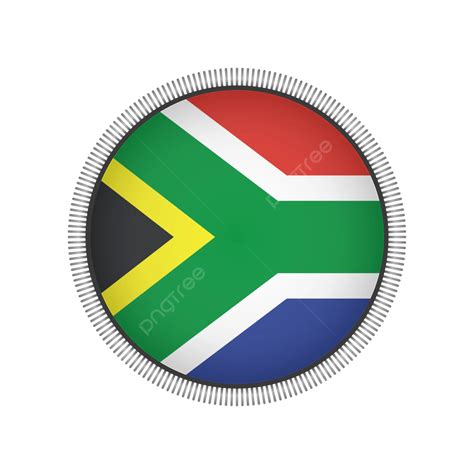 South Africa Flag Vector, South Africa, Flag, Country PNG and Vector ...