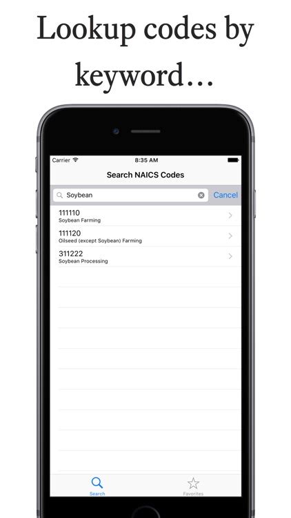 Searching for NAICS Code 的图像结果