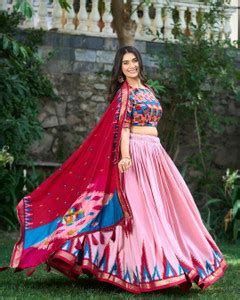 AAYUSHYAM ENTERPRISE Printed Semi Stitched Lehenga Choli - Buy ...