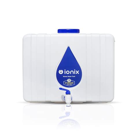 IONIX RO Waste Water Storage Tank 18L – Wall-Mountable, Food-Grade HDP ...