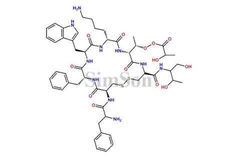 Lactoyl Thr(6) Octreotide | CAS No- NA | Simson Pharma Limited