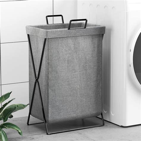 PrettyKrafts 50L Laundry Basket for Clothes | Laundry Bag Foldable ...