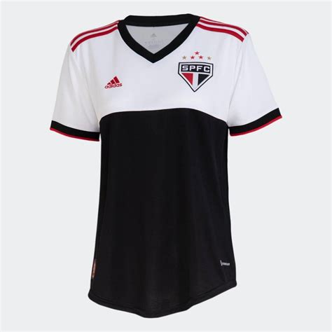 Camisa 3 São Paulo FC 22/23 Feminina-Preto Adidas - Preto | São Paulo Mania