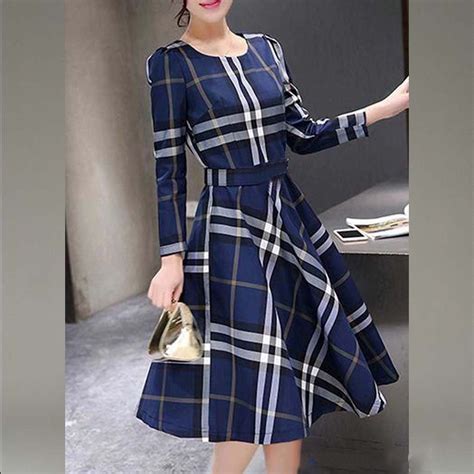 Navy Blue And White Colour Poli Rayon Chex Printed Western Wear Top ...