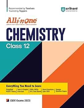 All In One Chemistry Class 12th Based On Latest NCERT For CBSE Exams ...