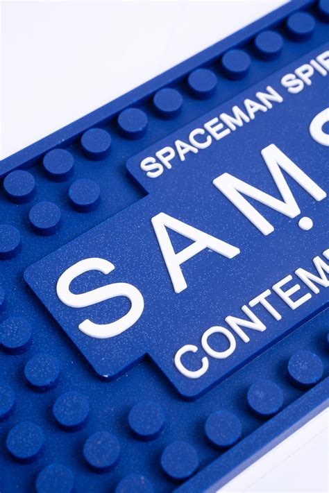 Samsara Bar Mats Blue Pack of four – Spaceman Spirits Lab Pvt Ltd