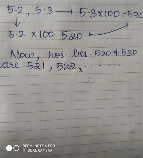 two rational numbers between 5.2and 5.3 - Brainly.in