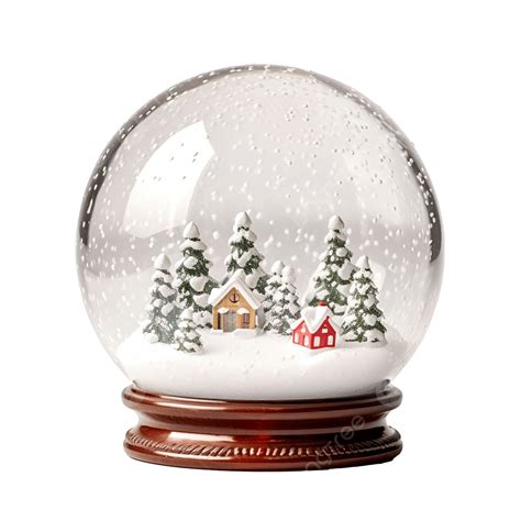 Christmas Snowball Globe Glass Snow Globe, Snow, Decoration, Winter PNG ...