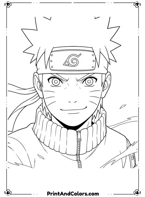 70+ Naruto Coloring Pages (Free Anime Printable PDFs)