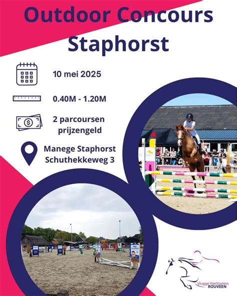 outdoor Staphorst , Ponyclub VVV Rouveen, Meppel, 10 May 2025 | AllEvents