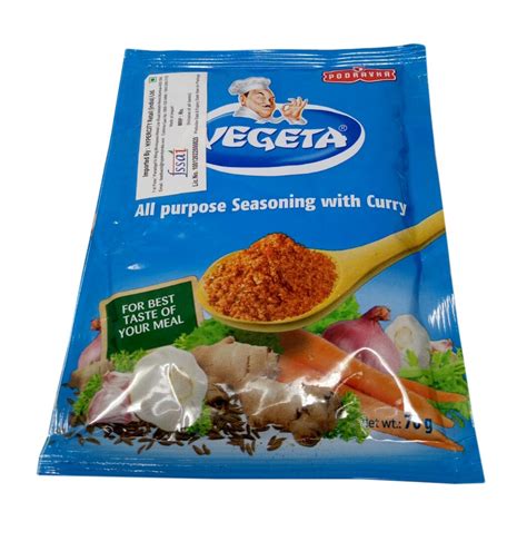 Podravka Vegeta Seasoning - with Curry, 70g Pouch : Amazon.in: Grocery ...