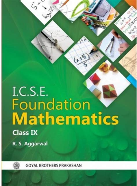 ICSE Foundation Mathematics Part 1 For Class IX: Buy ICSE Foundation ...