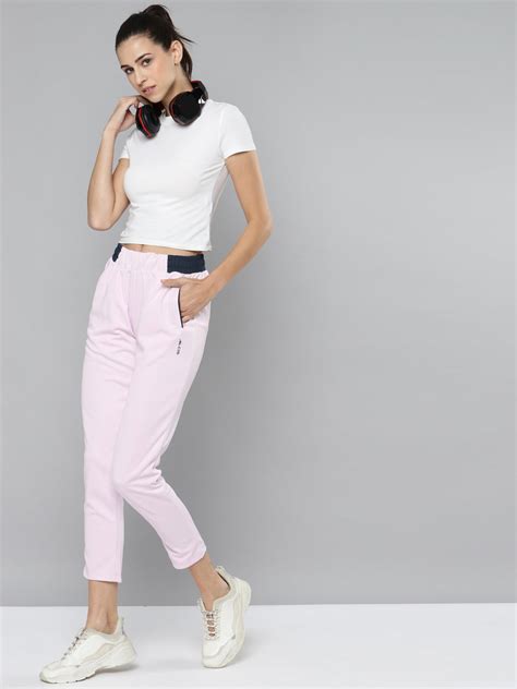 Alcis Women Lilac Solid Slim Fit Track Pants AAWTRASM00039202-XS