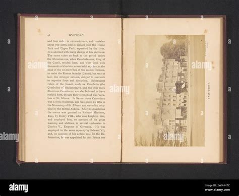 View of Cassiobury House, H.V. Levemenager, 1865 - 1870 photograph ...