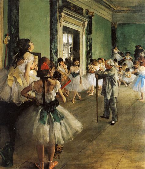 The Dancing Class by Edgar Degas