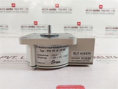 Fsg Pw 70 A/Ip 65 Precision Rotary Resistance Elt 412370 Potentiometer ...