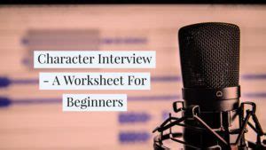 Interview Worksheet for Creative Writing 的图像结果