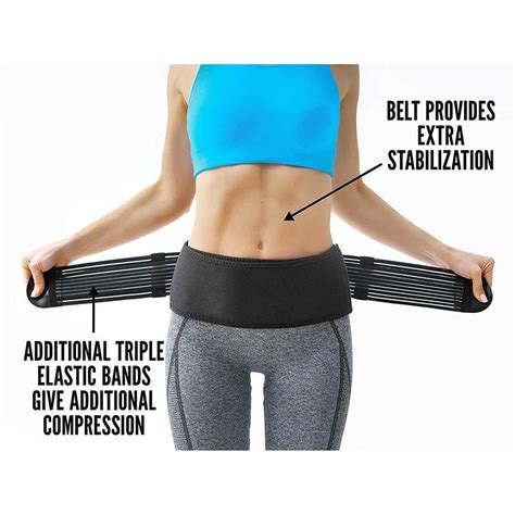 Buy 2x Sacroiliac SI Belt Support Sciatic Leg Pain Online at Lowest ...