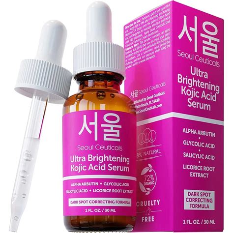 Kojic Acid Serum - Korean Beauty Perfection - SeoulCeuticals
