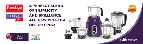Buy Prestige Delight Pro Mixer Grinder 750 W, 6 Jars, (1500 ml, 1000 ml ...