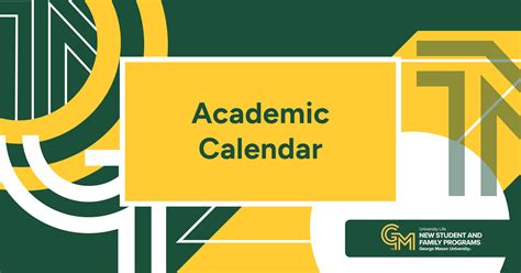 Academic Calendar | Mason Family Connection