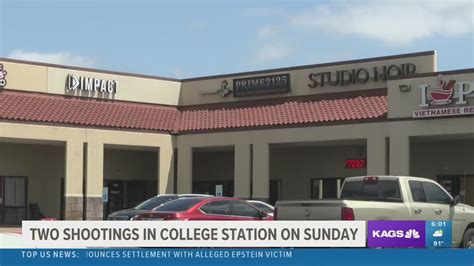 College Station PD respond to two shootings within 24 hours | kagstv.com