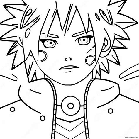 Sasuke With Sharingan Coloring Page (3792-3130)