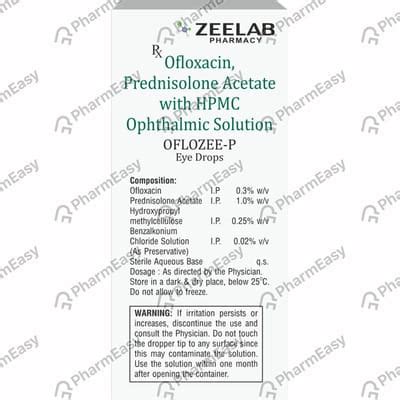 Buy Oflozee P Bottle Of 5ml Eye Drops Online at Flat 15% OFF | PharmEasy