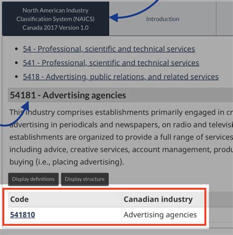 Image result for NAICS Code Listing