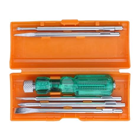 Taparia 812 Neon Bulb Screwdriver Set Silver/Green – Tools Warehouse