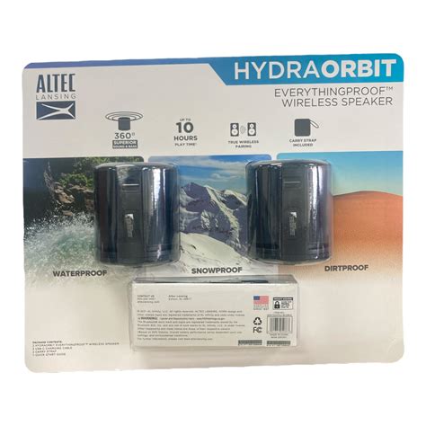 Altec Lansing HydraOrbit - Waterproof Bluetooth India | Ubuy