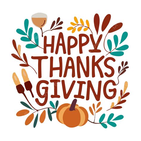 Happy Thanksgiving Banner Clip Art