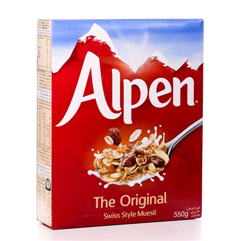 Alpen - Original Muesli - Swiss Style Muesli -550 gm | Jodiabaazar.com ...