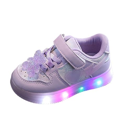 Customer reviews for Staki Toddler Shoes Girls Kids Light up Shoes Toddler Girls Breathable Led ...
