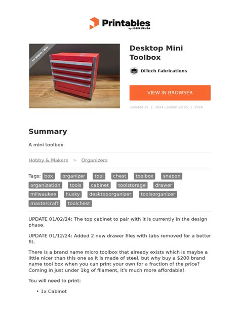 Image result for Mini Tool Box Word